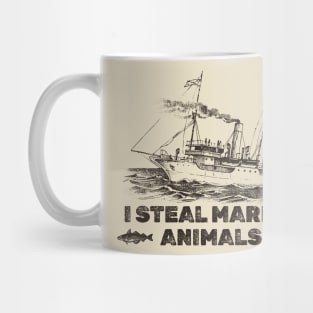 i steal marine animals Mug